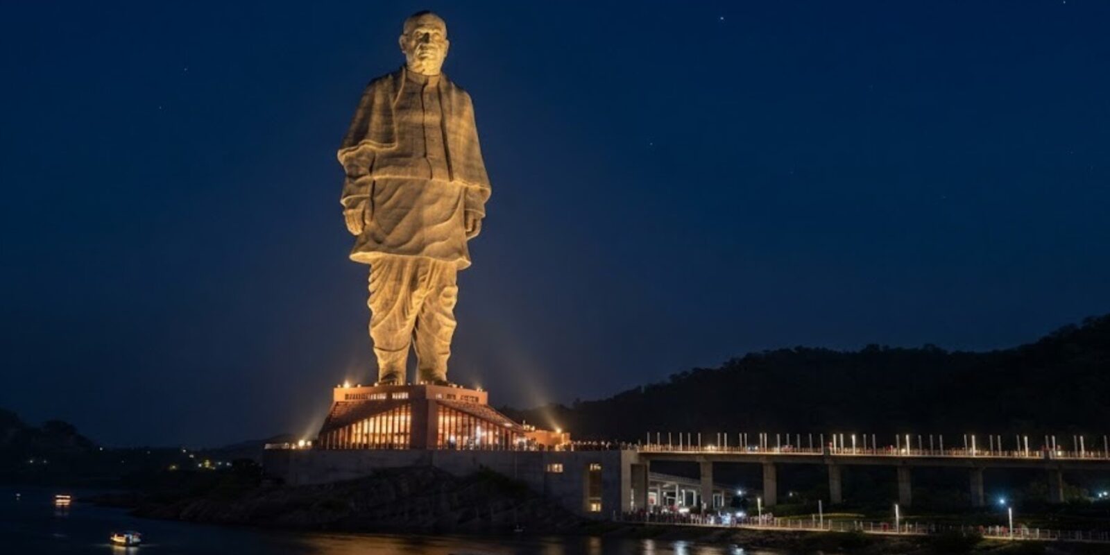 Statue der Einheit Indien Warum das größte Denkmal der Welt in einem Fluss steht