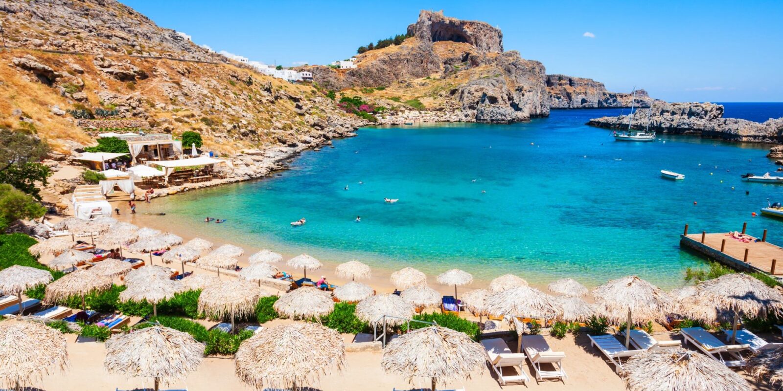 Wärmste griechische Insel im November Kreta und Rhodos besten Reiseziele