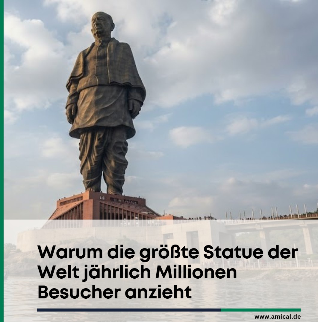 Warum die größte Statue der Welt jährlich Millionen Besucher anzieht Warum die größte Statue der Welt jährlich Millionen Besucher anzieht
