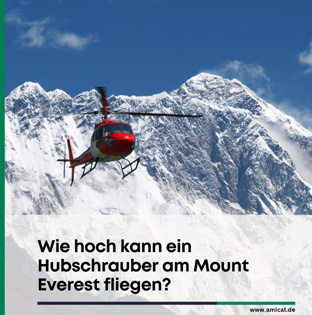 Wie hoch kann ein Hubschrauber am Mount Everest fliegen Wie hoch kann ein Hubschrauber am Mount Everest fliegen