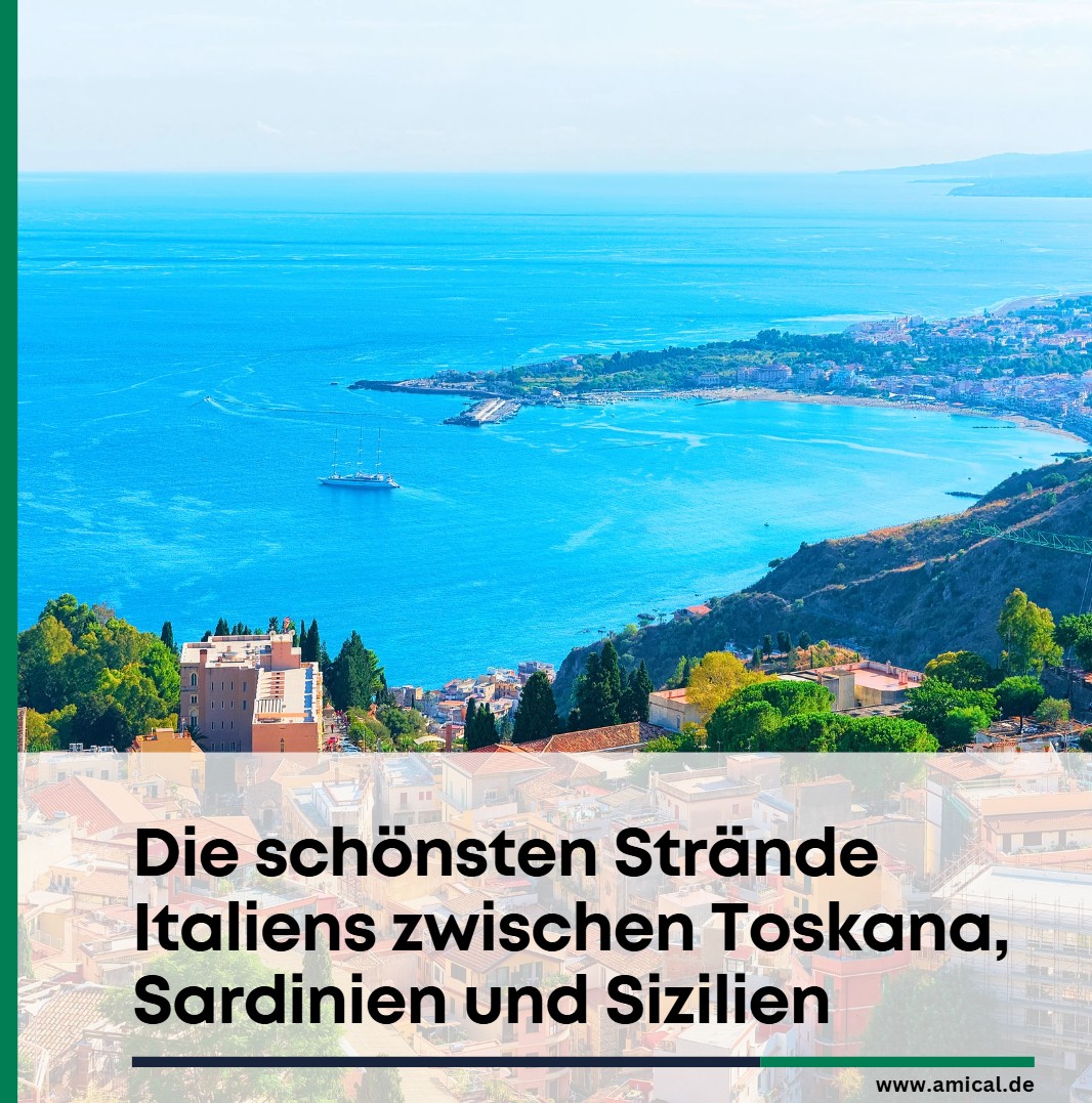 Die schönsten Strände Italiens zwischen Toskana, Sardinien und Sizilien Die schönsten Strände Italiens zwischen Toskana, Sardinien und Sizilien