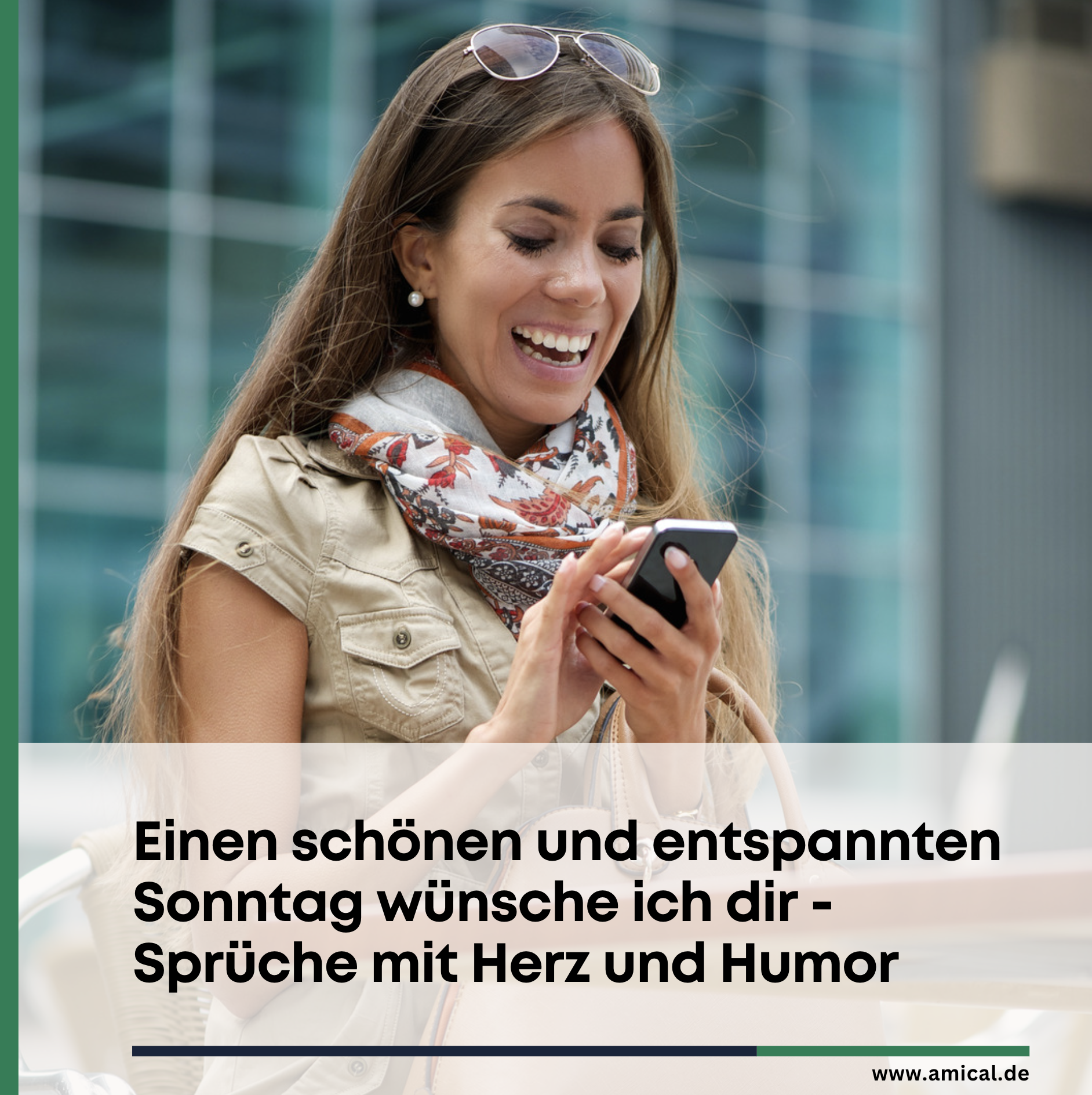 Einen schönen und entspannten Sonntag wünsche ich dir - Sprüche mit Herz und Humor