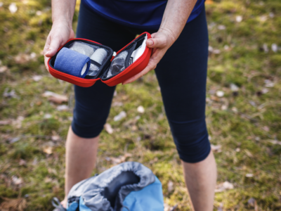 Erste-Hilfe-Set zum Wandern