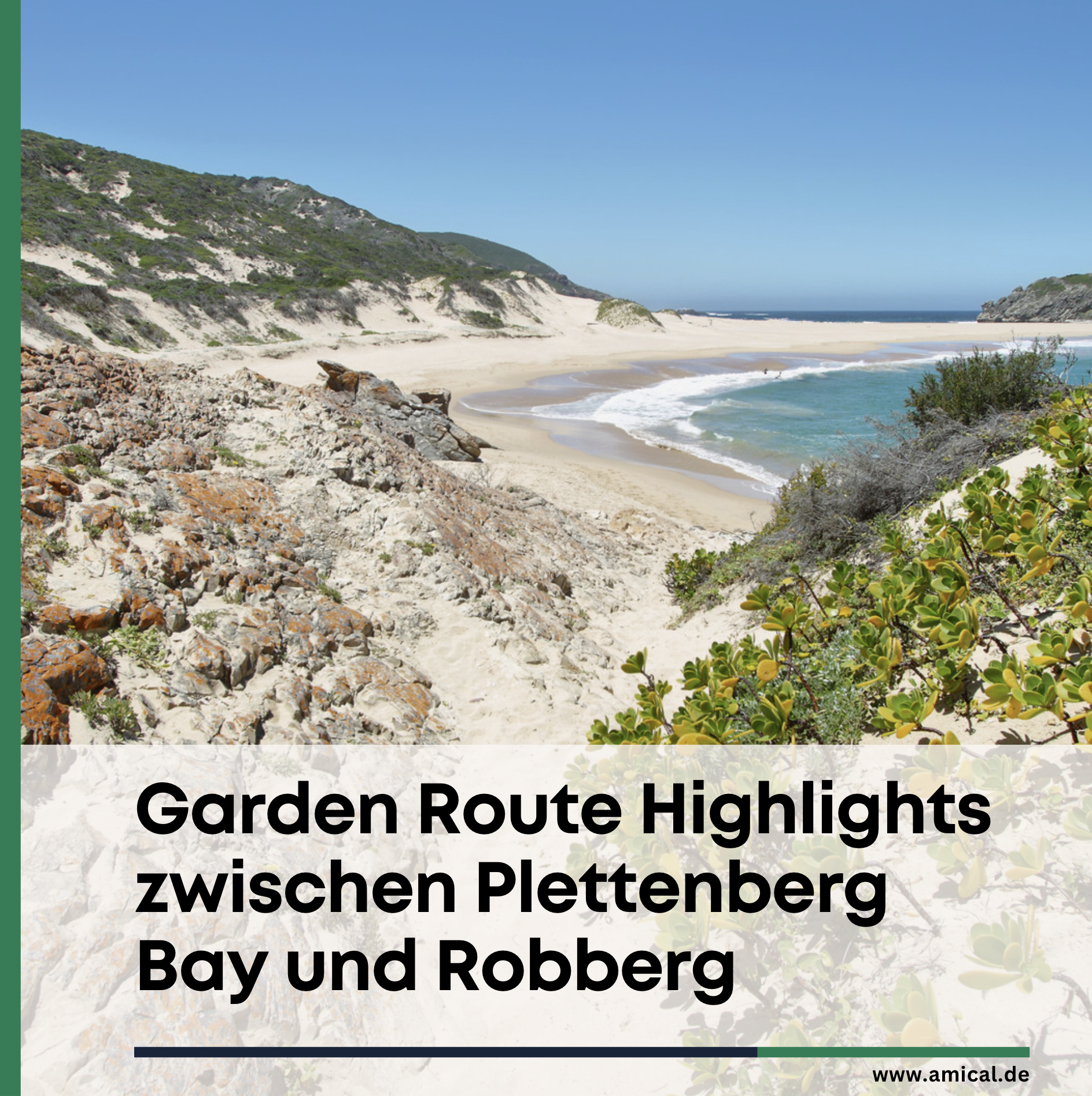 Südafrika Garden Route Highlights zwischen Plettenberg Bay und Robberg Südafrika Garden Route Highlights zwischen Plettenberg Bay und Robberg