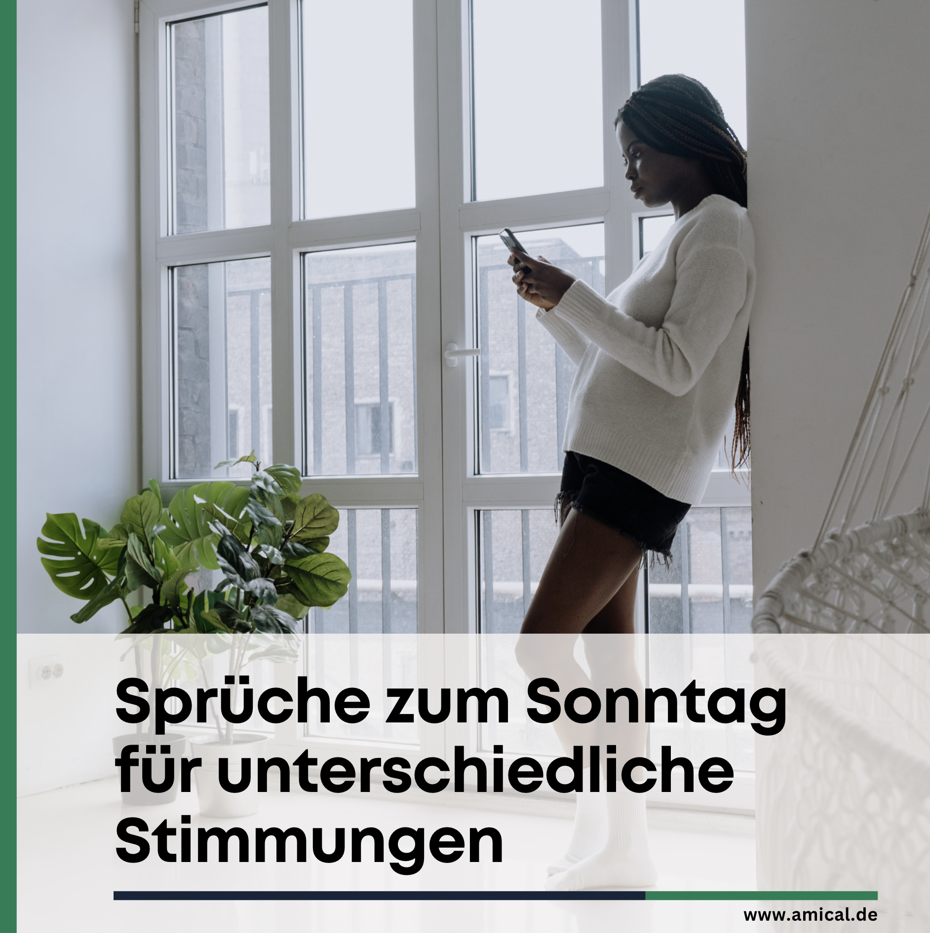 Sprüche zum Sonntag für unterschiedliche Stimmungen