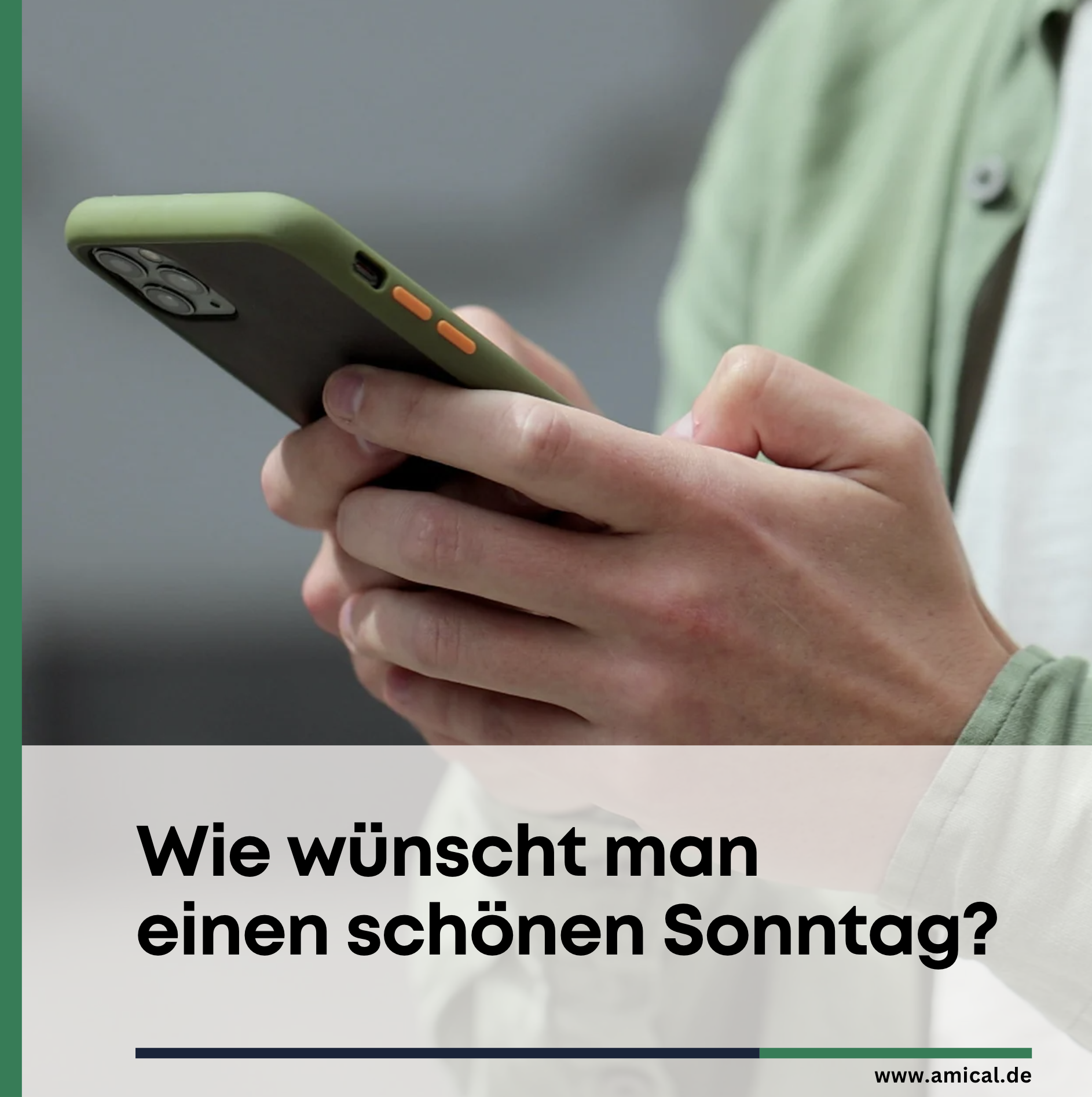 Wie wünscht man einen schönen Sonntag?