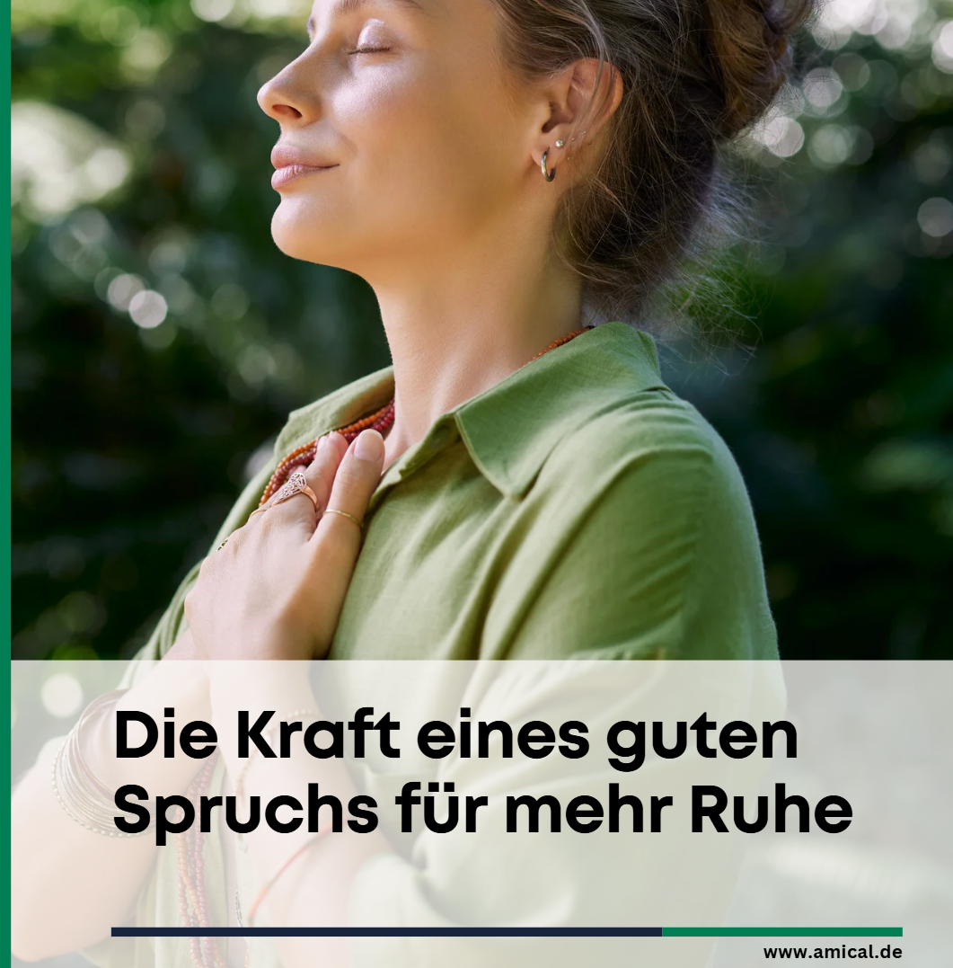 Die Kraft eines guten Spruchs für mehr Ruhe Die Kraft eines guten Spruchs für mehr Ruhe