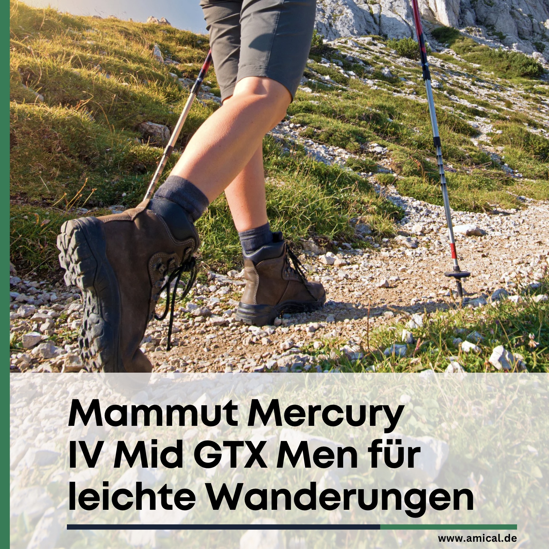 Mammut Mercury IV Mid GTX Men für leichte Wanderungen Mammut Mercury IV Mid GTX Men für leichte Wanderungen