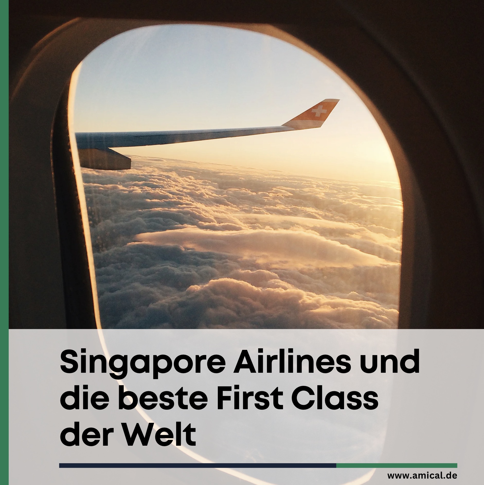 Singapore Airlines und die beste First Class der Welt