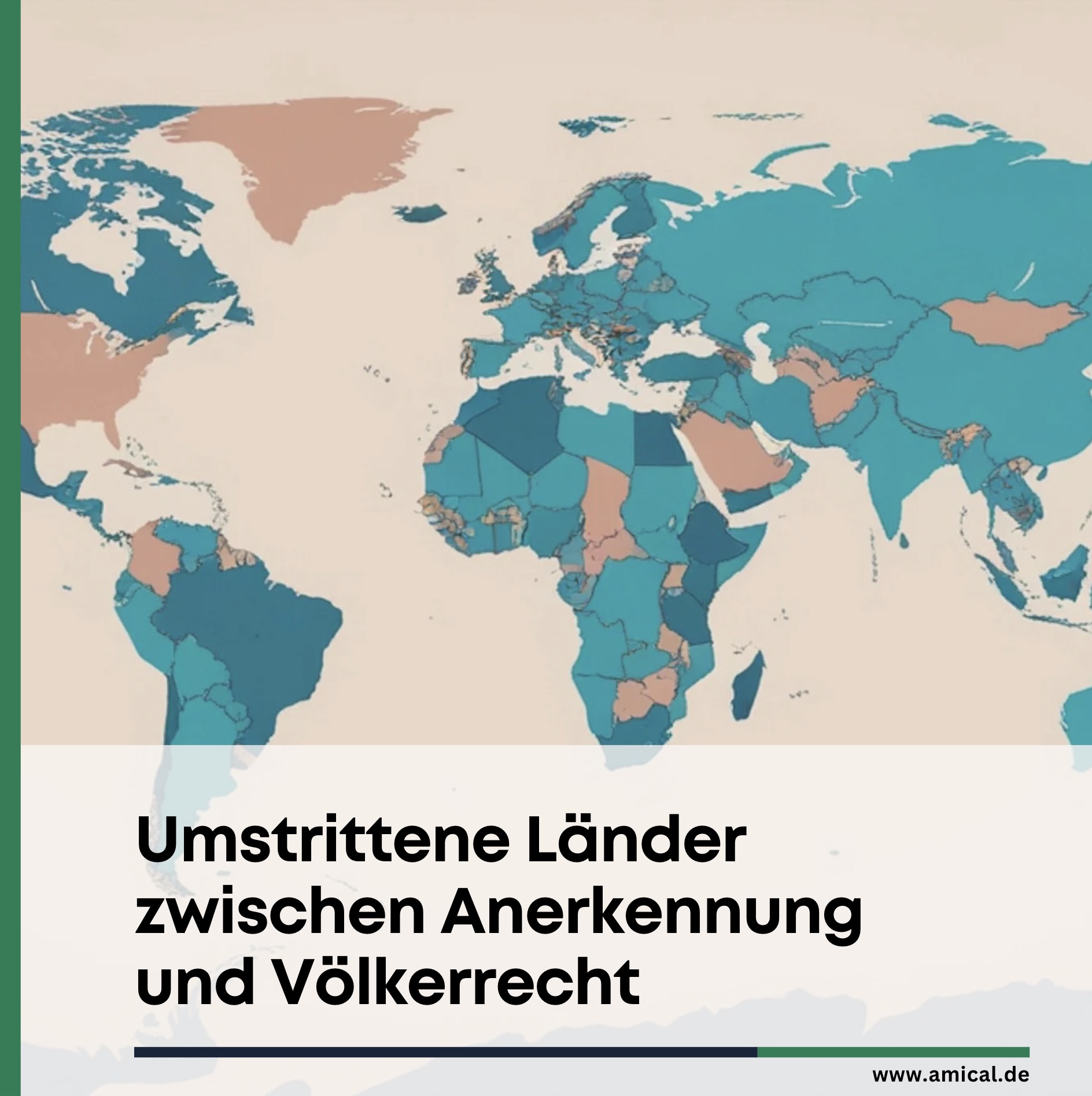 Umstrittene Länder zwischen Anerkennung und Völkerrecht Umstrittene Länder zwischen Anerkennung und Völkerrecht